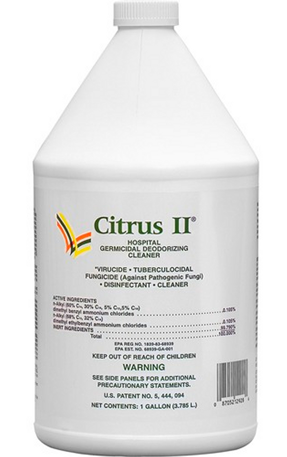Citrus II Hospital Germicide Cleaner Spray - Click Image to Close